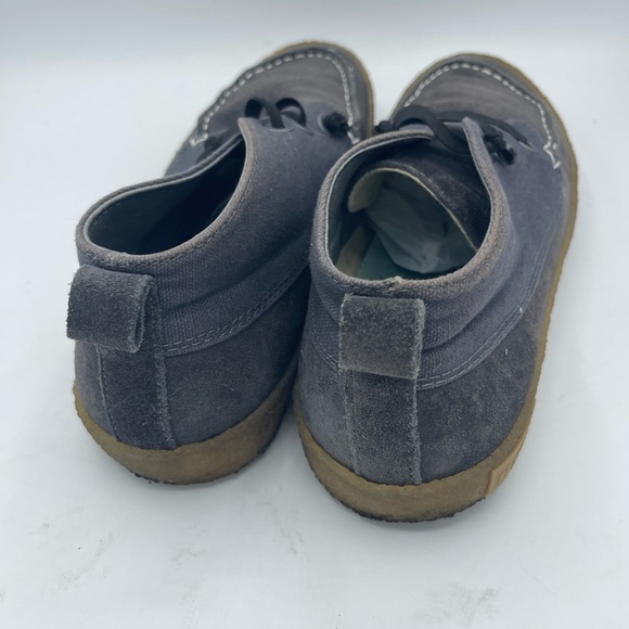 SeaVees Bayside Mocs US 9.5 Men's Suede Blue Chukka Boot Shoe Canvas Moccasin - Picture 3 of 5